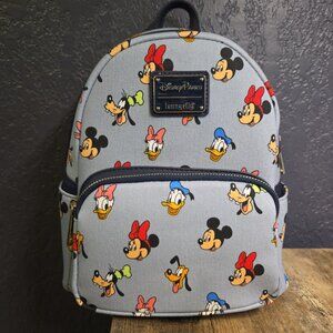 Loungefly Disney Parks Exclusive 2025 Mickey Mouse And Friends Mini Backpack